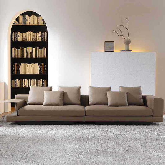 Bonilla 4 Seater Leather Sofa